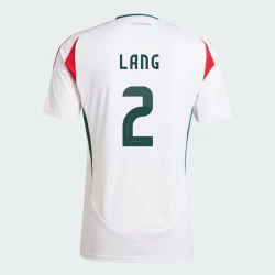 Adam Lang #2 Ungarn Fodboldtrøjer EM 2024 Udebanetrøje Mænd